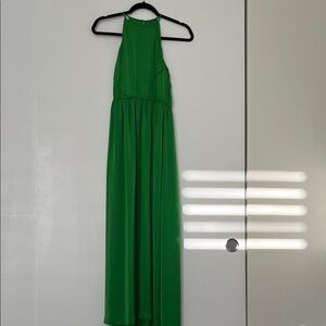 A/X Armani Exchange Vibrant Green Maxi Dress